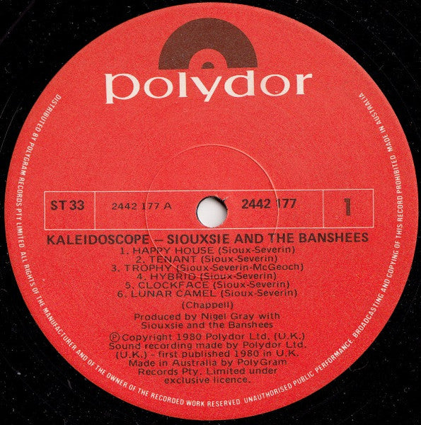 Siouxsie & The Banshees – Kaleidoscope LP vinyl record, image 5 of 6