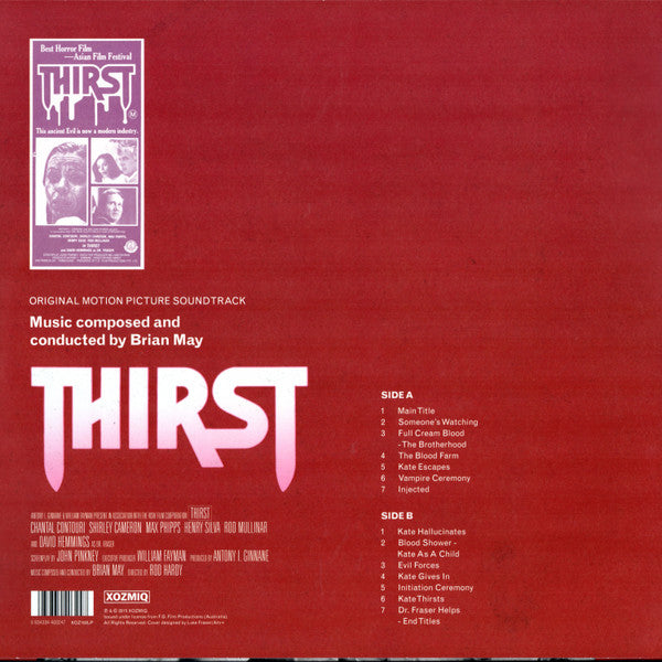 Brian May – Thirst (Original Motion Picture Soundtrack) LP vinyl record, image 2 of 6