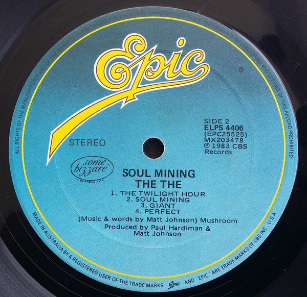 The The – Soul Mining LP vinyl record, image 4 of 4