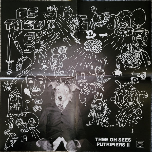 Thee Oh Sees – Putrifiers II EP LP vinyl record, image 8 of 8