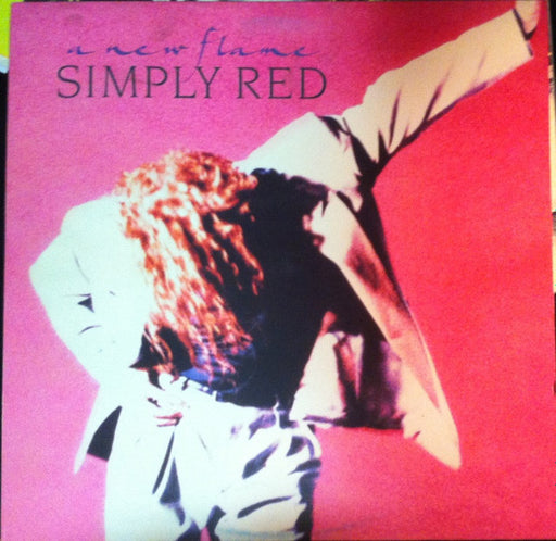 Simply Red – A New Flame LP vinyl record, image 1 of 5