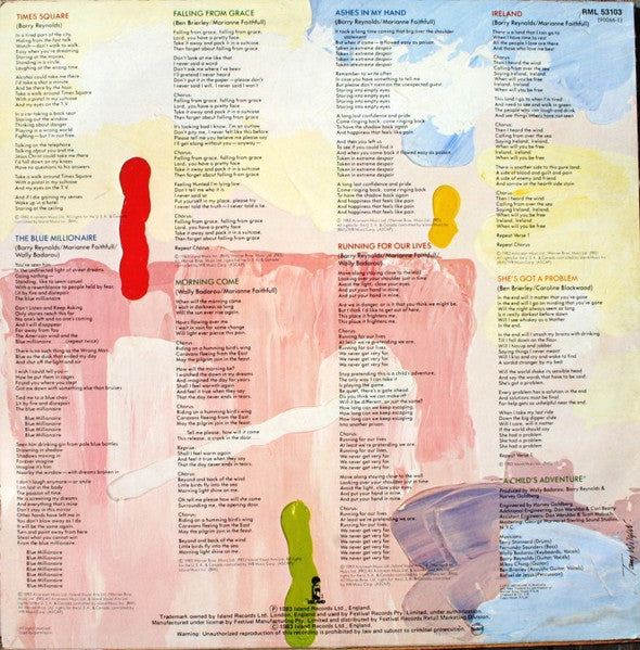 Marianne Faithfull – A Childs Adventure LP vinyl record, image 2 of 4