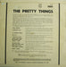 The Pretty Things – The Pretty Things LP vinyl record, image 2 of 4