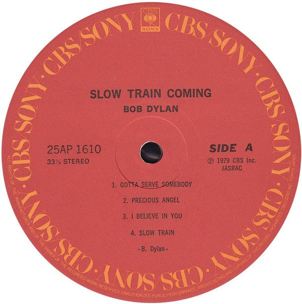 Bob Dylan – Slow Train Coming LP vinyl record, image 5 of 10
