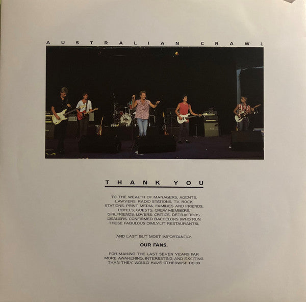 Australian Crawl – The Final Wave LP vinyl record, image 6 of 7