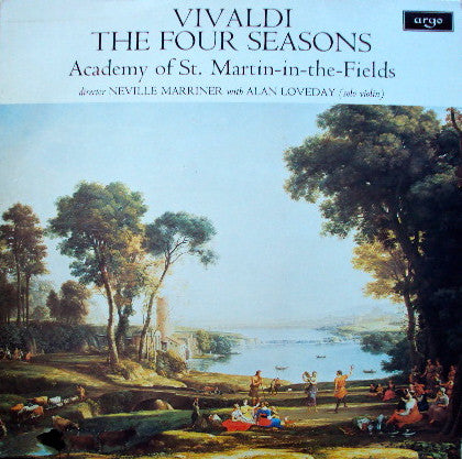 Antonio Vivaldi, The Academy Of St. Martin-in-the-Fields, Sir Neville Marriner, Alan Loveday – The Four Seasons LP vinyl record, image 1 of 5