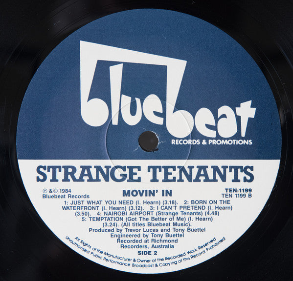 Strange Tenants – Movin In LP vinyl record, image 4 of 6