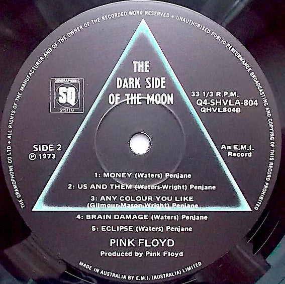 Pink Floyd – The Dark Side Of The Moon LP vinyl record, image 7 of 10