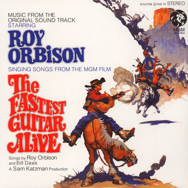 Roy Orbison – Singing Songs From The M.G.M Film "The Fastest Man Alive" LP vinyl record, image 1 of 2
