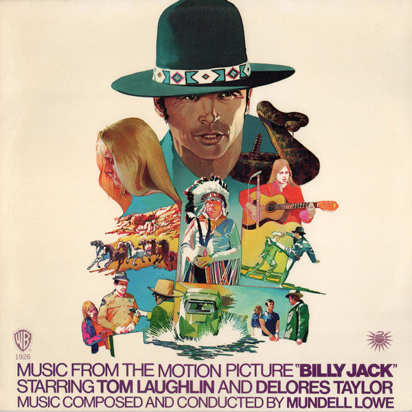 Mundell Lowe – Original Sound Track Music From The Motion Picture Billy Jack LP vinyl record, image 1 of 4