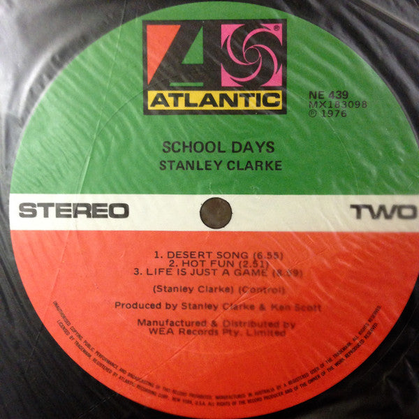 Stanley Clarke – School Days LP vinyl record, image 6 of 6