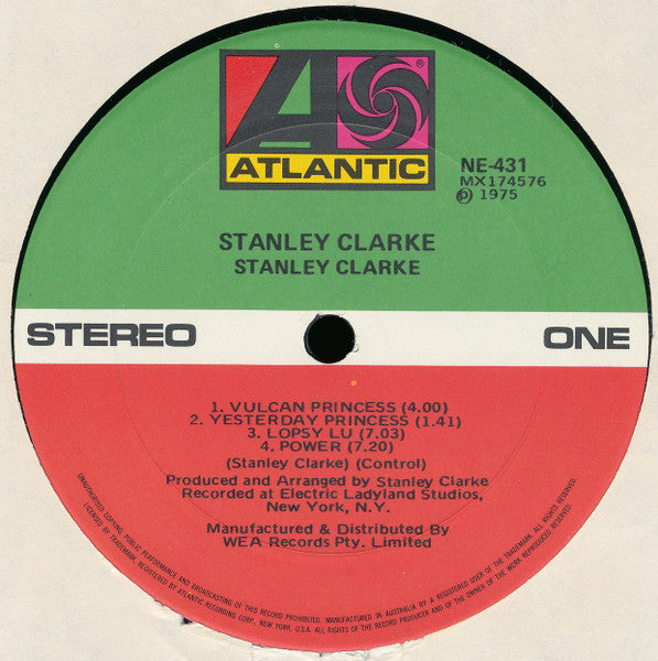 Stanley Clarke – Stanley Clarke LP vinyl record, image 3 of 4