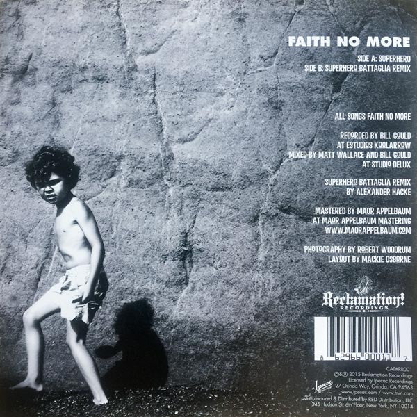 Faith No More – Superhero 7" vinyl record, image 2 of 4