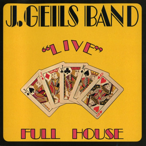 The J. Geils Band – "Live" Full House LP vinyl record, image 1 of 4