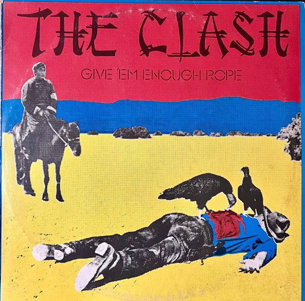 The Clash – Give 'Em Enough Rope LP vinyl record, image 1 of 4