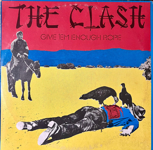 The Clash – Give 'Em Enough Rope LP vinyl record, image 1 of 4