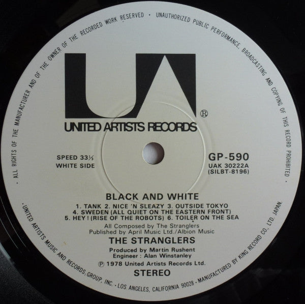 The Stranglers – Black And White LP vinyl record, image 9 of 10