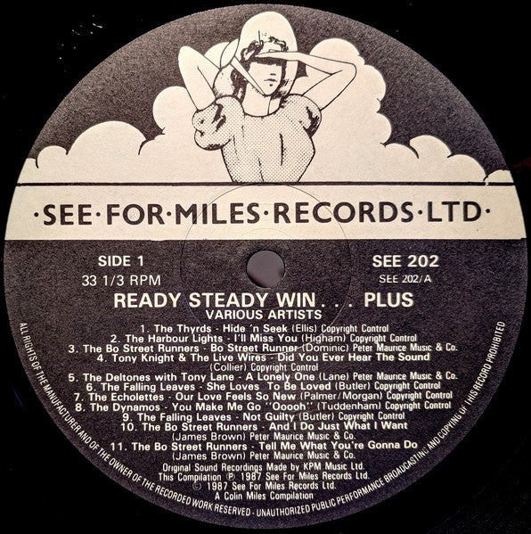 Various – Ready, Steady - Win! LP vinyl record, image 3 of 5