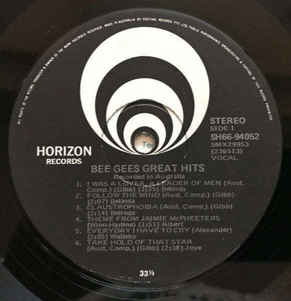 Bee Gees – Great Hits LP vinyl record, image 3 of 4