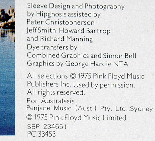 Pink Floyd – Wish You Were Here LP vinyl record, image 7 of 10