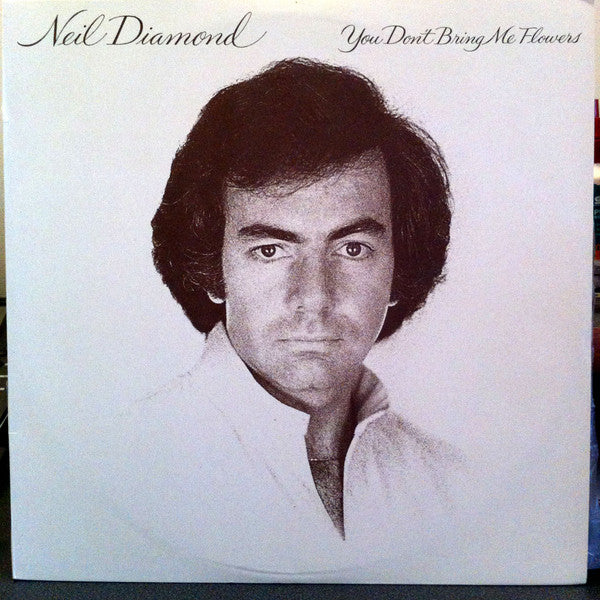 Neil Diamond – You Don't Bring Me Flowers LP vinyl record, image 1 of 5