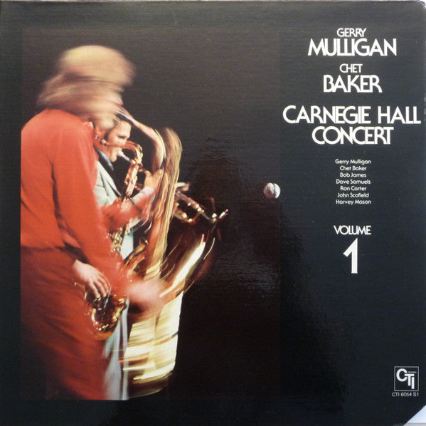 Gerry Mulligan, Chet Baker – Carnegie Hall Concert Volume 1