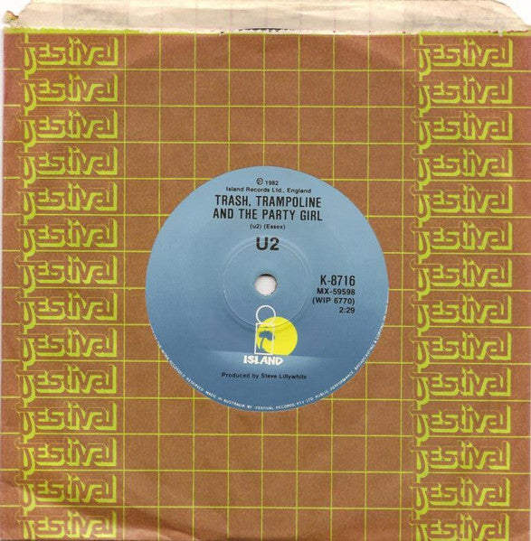 U2 – A Celebration 7" vinyl record, image 4 of 4