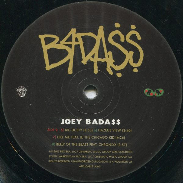 Joey Bada$$ – B4.DA.$$ (2xLP) LP vinyl record, image 6 of 9