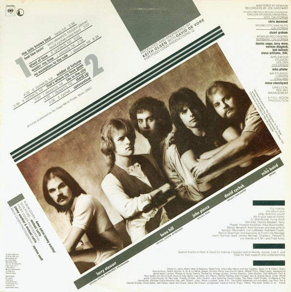 Airborne – Airborne LP vinyl record, image 2 of 4