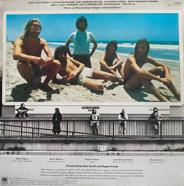 Supertramp – Crisis? What Crisis? LP vinyl record, image 2 of 5