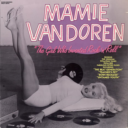 Mamie Van Doren – The Girl Who Invented Rock 'n' Roll LP vinyl record, image 1 of 4