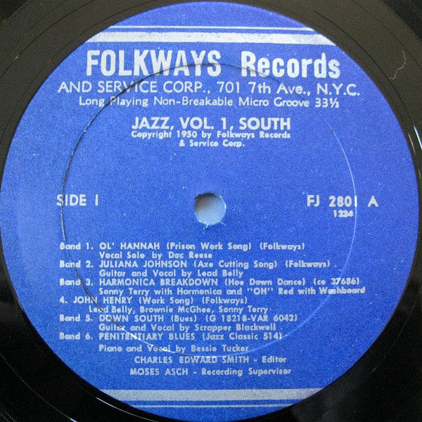 Various – Jazz Volume 1: The South LP vinyl record, image 3 of 6