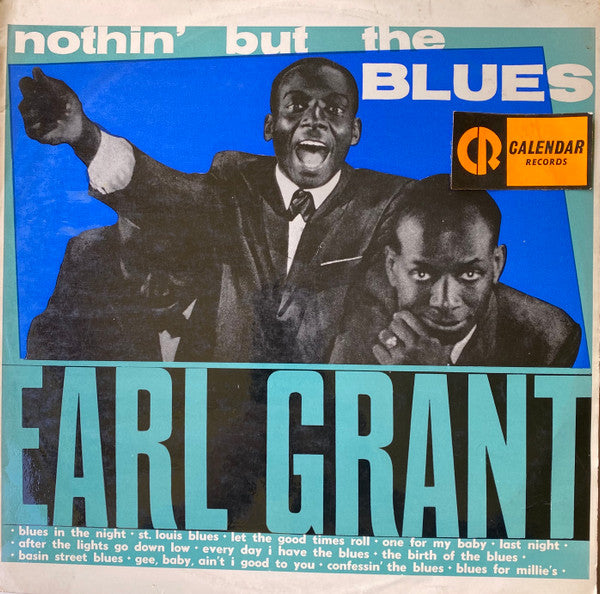 Earl Grant – Nothin' But The Blues LP vinyl record, image 1 of 2