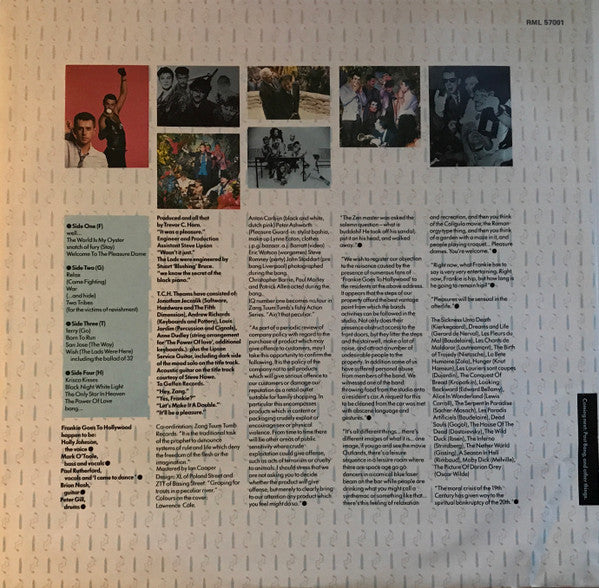 Frankie Goes To Hollywood – Welcome To The Pleasuredome (2xLP) LP vinyl record, image 10 of 10