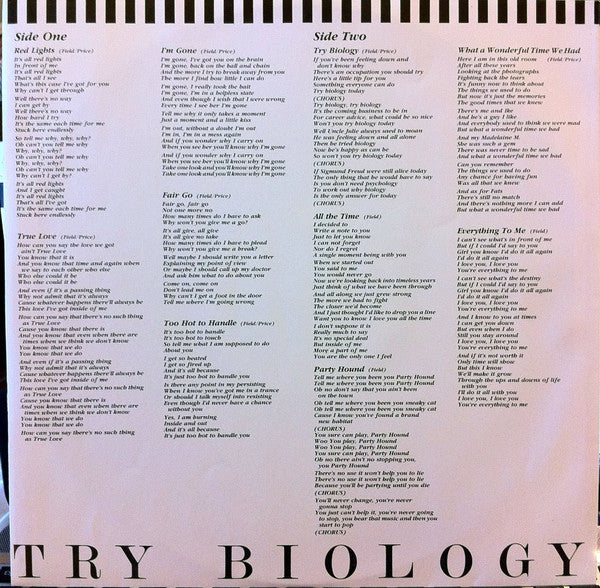 Billy Field – Try Biology LP vinyl record, image 6 of 8