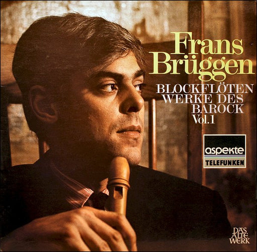 Frans Brüggen – Blockflötenwerke Des Barock, Vol. 1 LP vinyl record, image 1 of 4