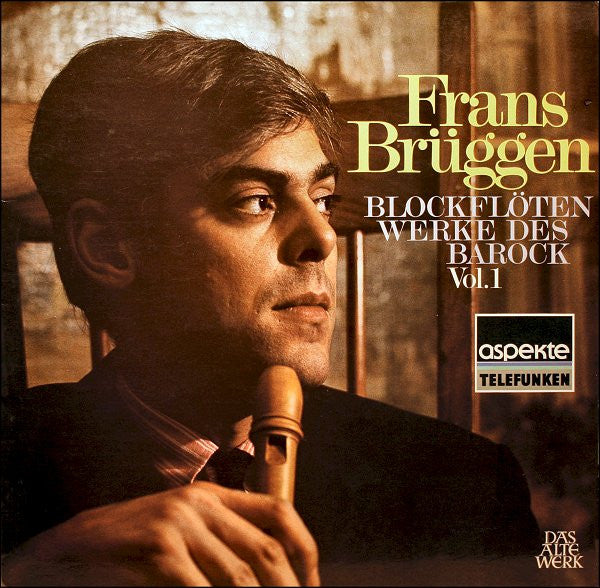 Frans Brüggen – Blockflötenwerke Des Barock, Vol. 1 LP vinyl record, image 1 of 4