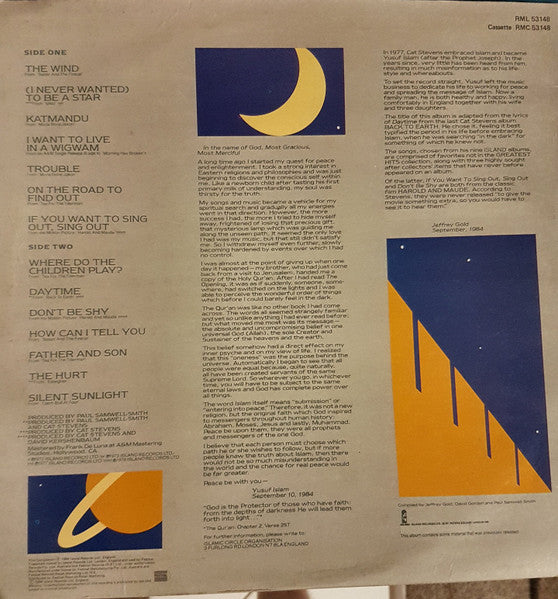 Cat Stevens – Footsteps In The Dark - Greatest Hits Vol. 3 LP vinyl record, image 2 of 6