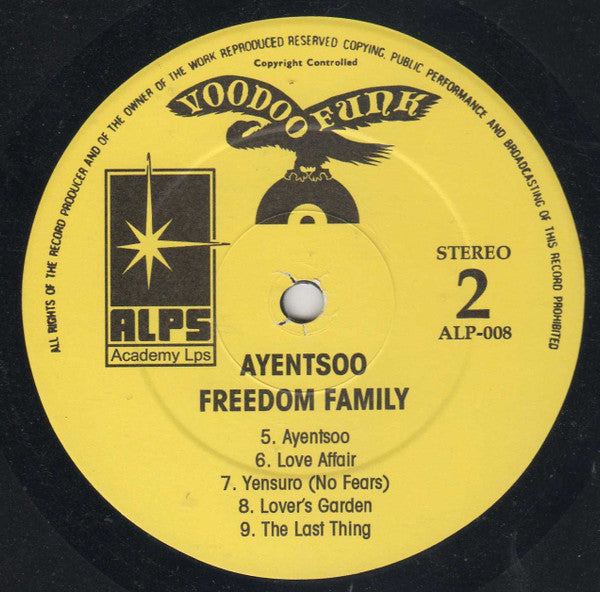 Freedom Family – Ayentsoo LP vinyl record, image 4 of 6