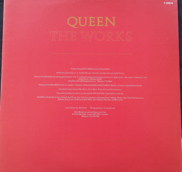 Queen – The Works LP vinyl record, image 6 of 7
