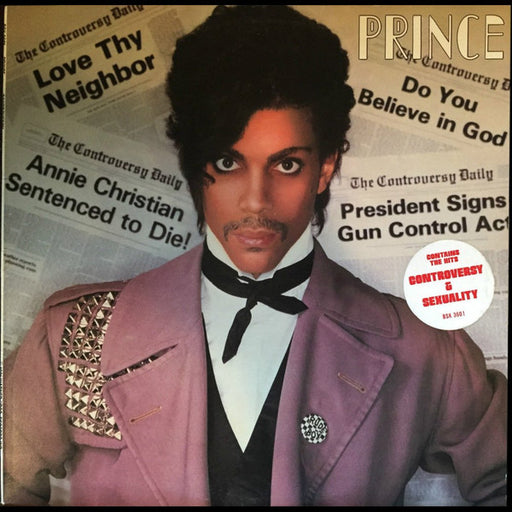 Prince – Controversy LP vinyl record, image 1 of 3