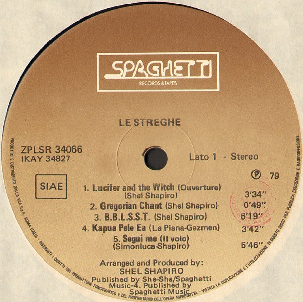 Le Streghe – Le Streghe LP vinyl record, image 3 of 4