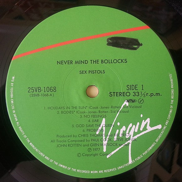 Sex Pistols – Never Mind The Bollocks Here's The Sex Pistols LP vinyl record, image 4 of 9
