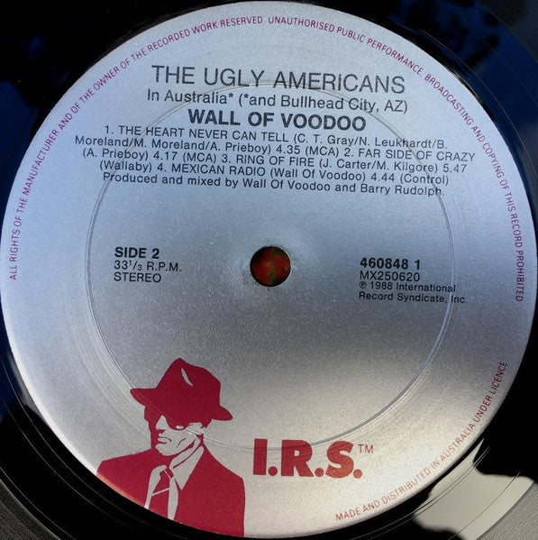 Wall Of Voodoo – The Ugly Americans In Australia LP vinyl record, image 4 of 4