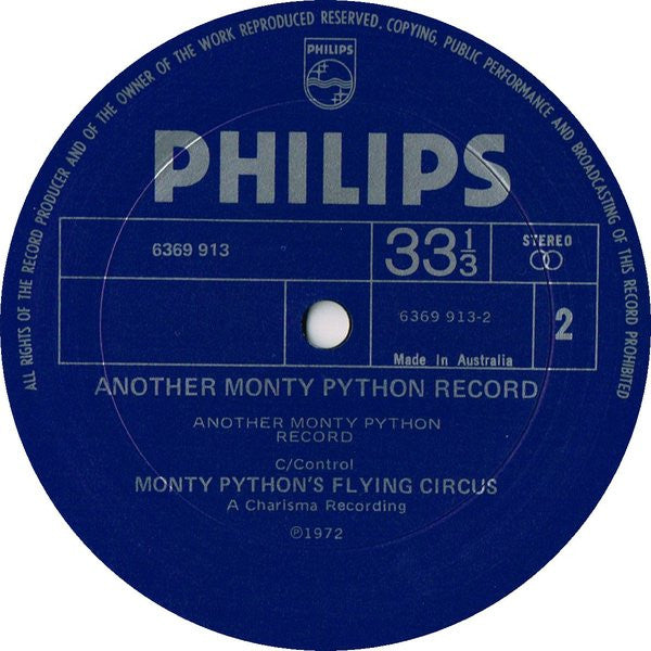 Monty Python – Another Monty Python Record LP vinyl record, image 4 of 4