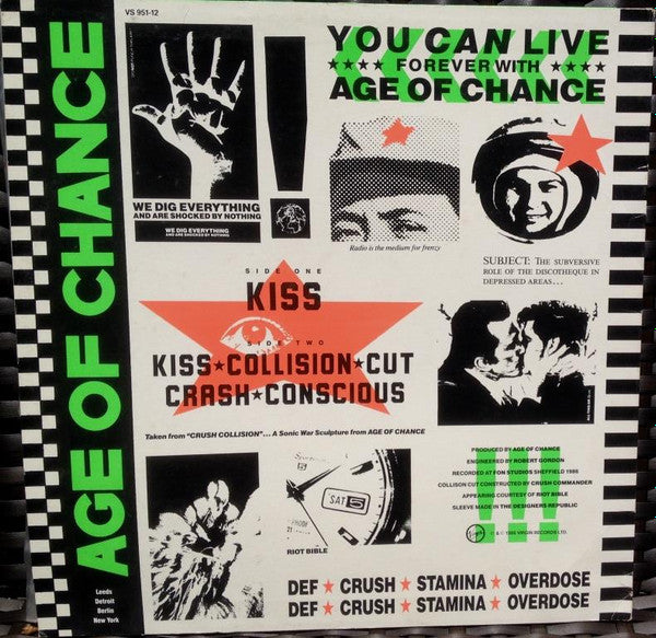 Age Of Chance – Kiss 12" vinyl record, image 2 of 4