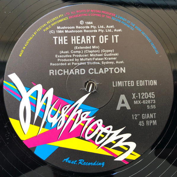 Richard Clapton – The Heart Of It 12" vinyl record, image 3 of 4