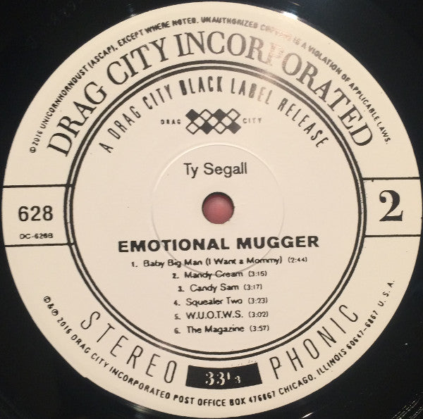 Ty Segall – Emotional Mugger LP vinyl record, image 4 of 7