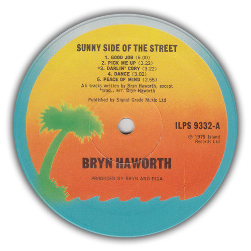 Bryn Haworth – Sunny Side Of The Street LP vinyl record, image 3 of 6