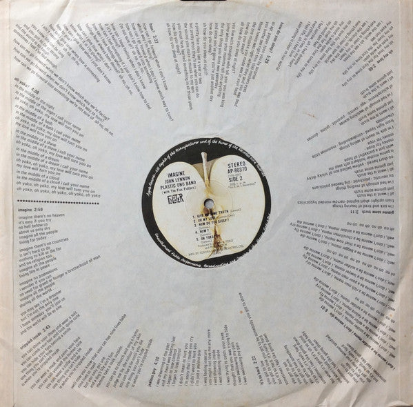 John Lennon, John Lennon – Imagine = イマジン LP vinyl record, image 7 of 10